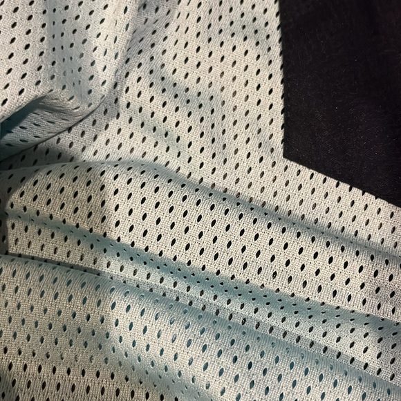 Light and dark blue kids rain jacket size 10 - Picture 3 of 5